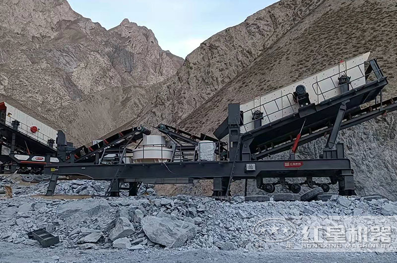 移動式制砂機現場 移動式制砂機現場