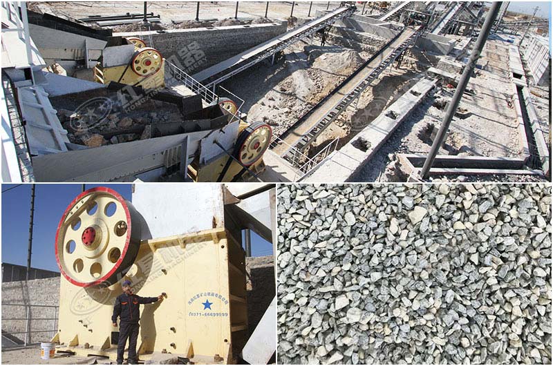 優(yōu)質砂石生產(chǎn)線現(xiàn)場及產(chǎn)品展示